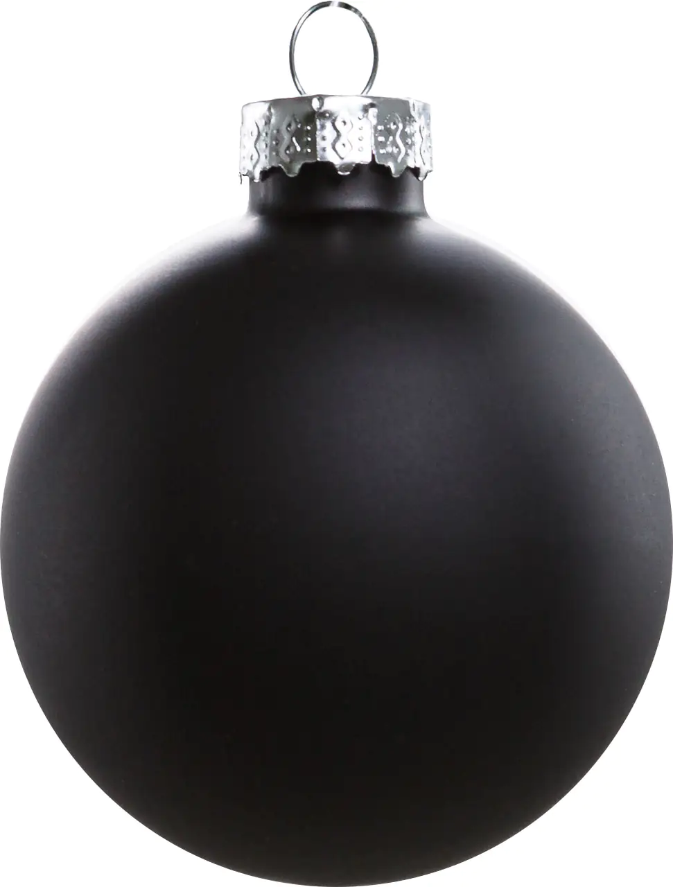 TrendLine Weihnachtskugeln aus Glas Ø 6,0 cm schwarz 20 Stück