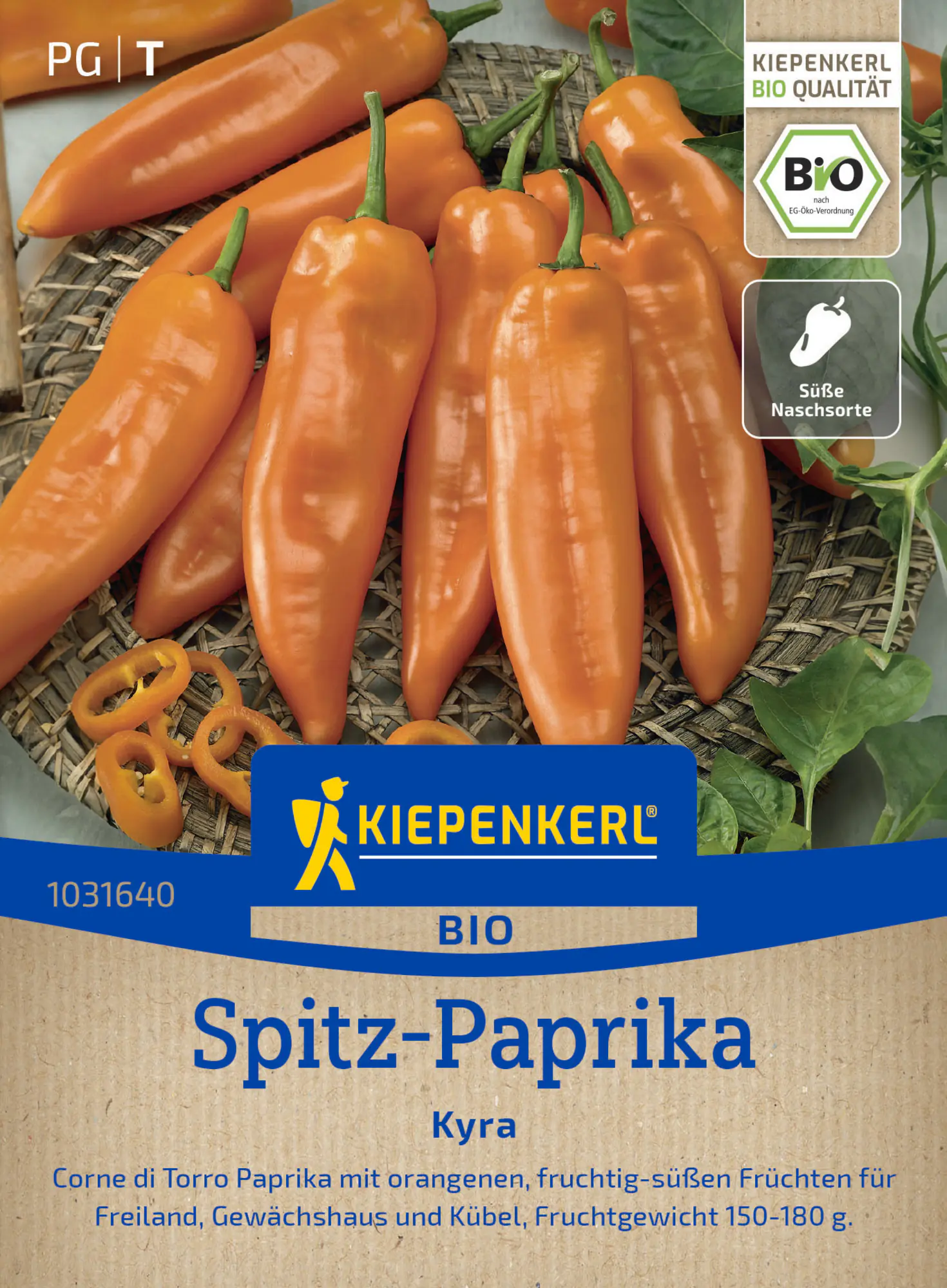 Kiepenkerl Bio Spitz-Paprika Kyra