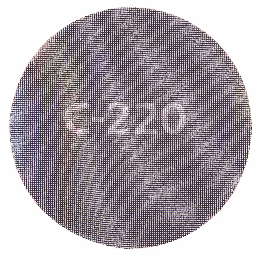 Wolfcraft Haft-Gitterleinen K220, Ø 225 mm 5 Stück