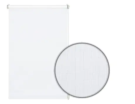 Gardinia Easyfix Rollo Uni reinweiß 75 x 150 cm