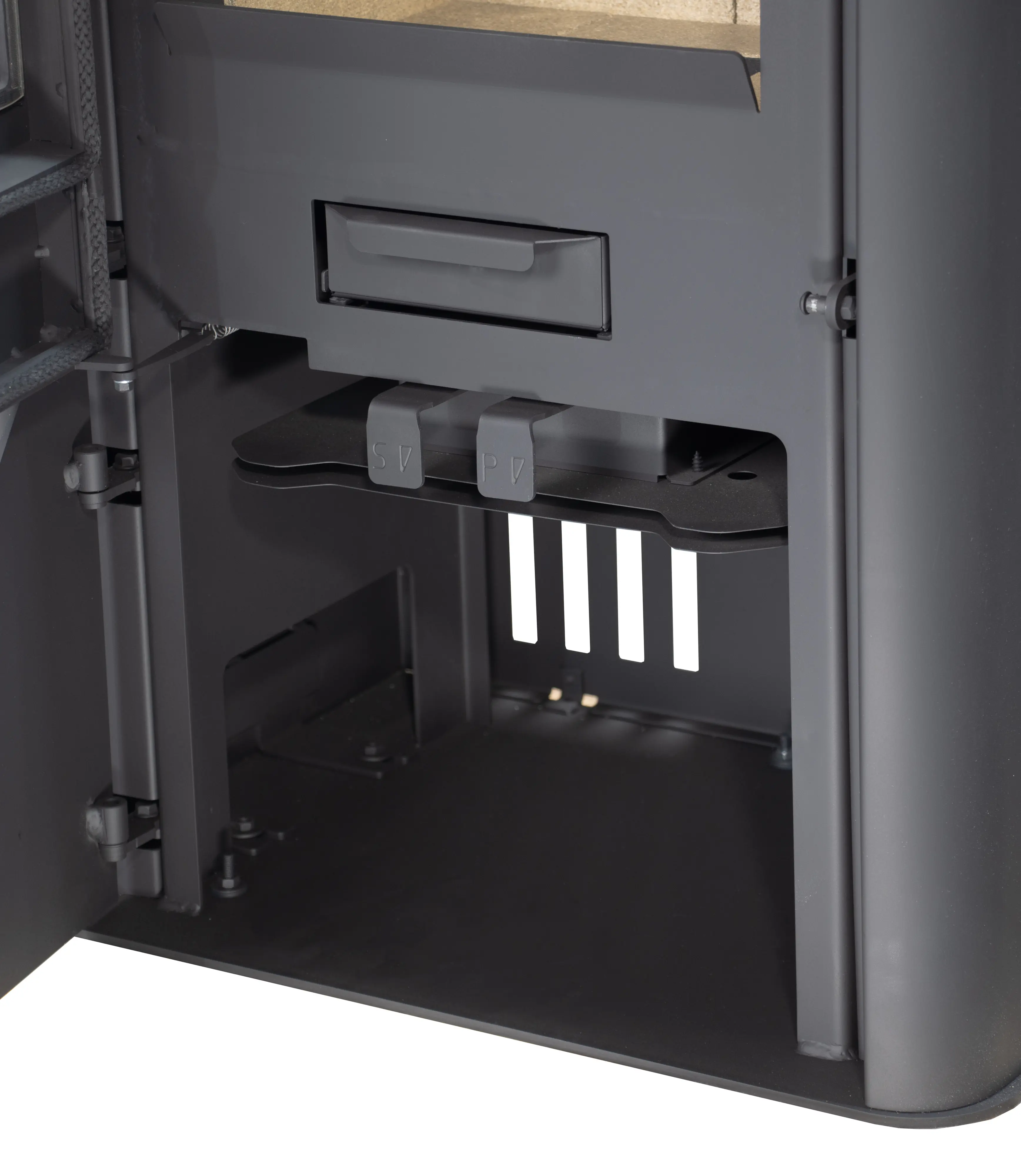 Justus Kaminofen Reno Soft schwarz