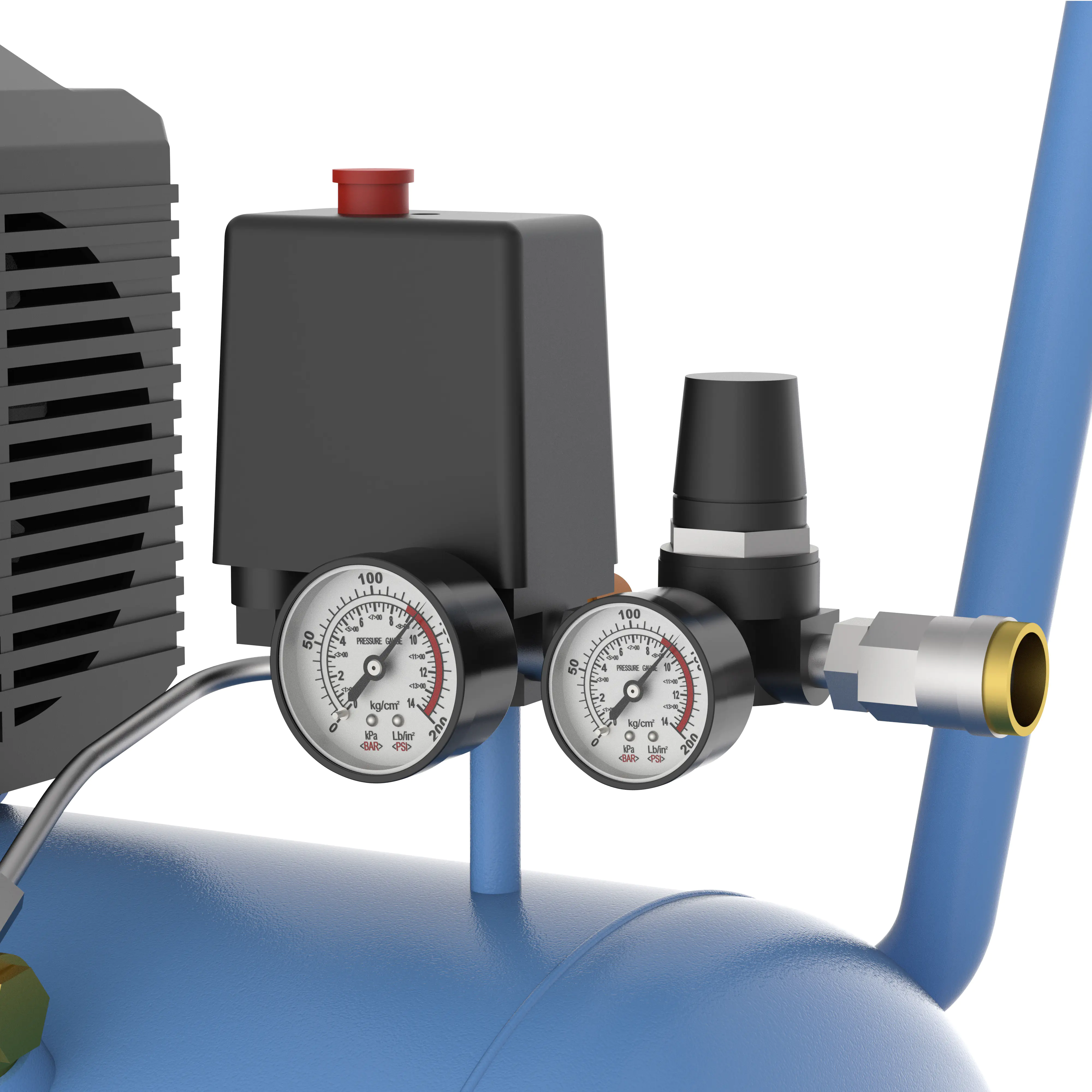 Güde Kompressor 260/10/50 10 bar 50 l 200 l/min 1,5 kW