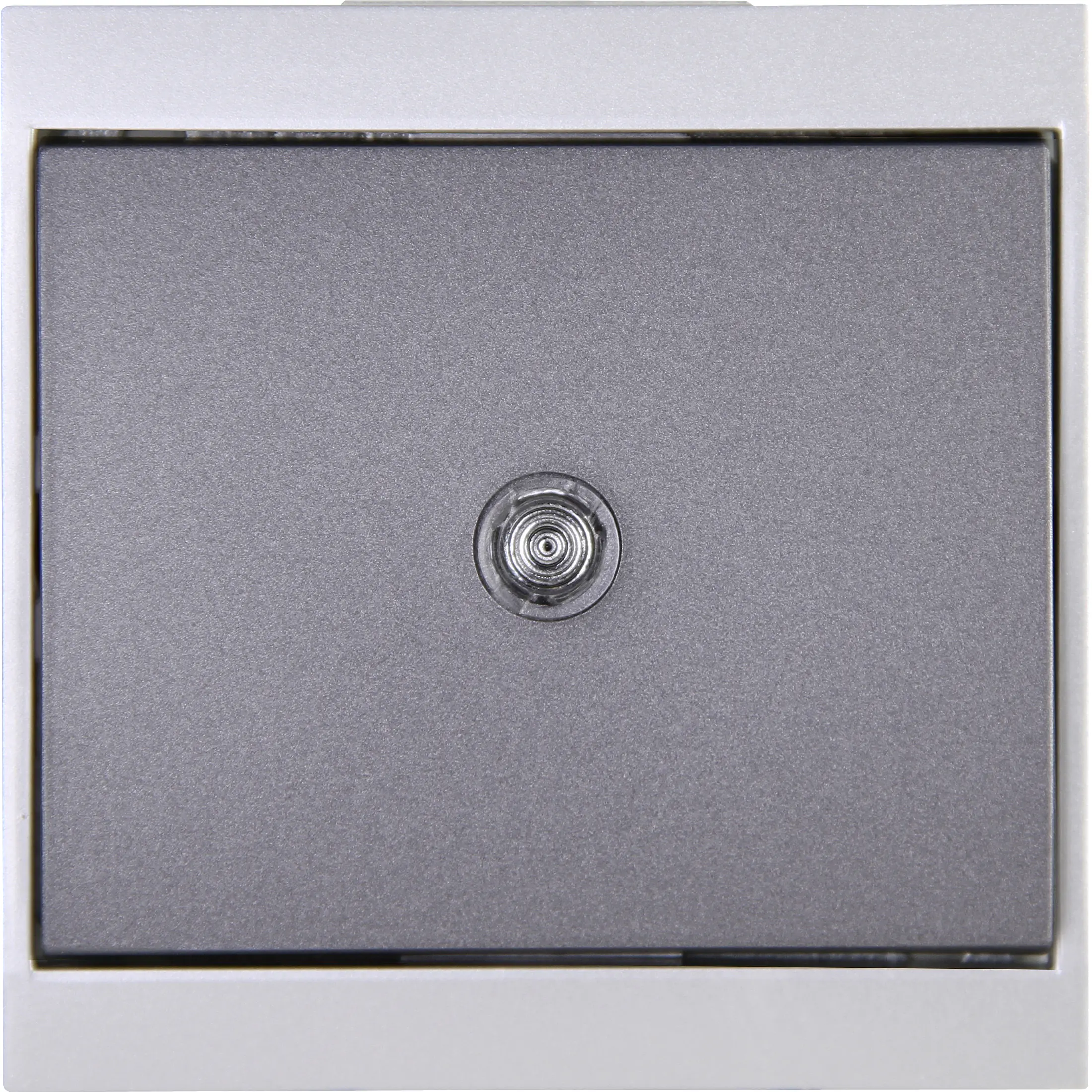 Kopp Taster beleuchtet MALTA silber-anthrazit, 621365085