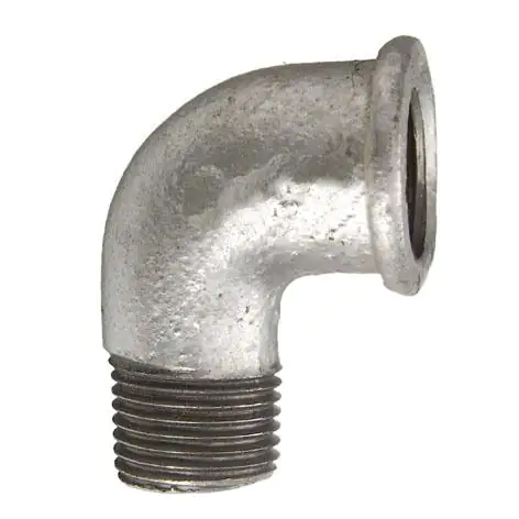 Cornat Temperguss-Winkel 90 ° 1/2 '' verzinkt