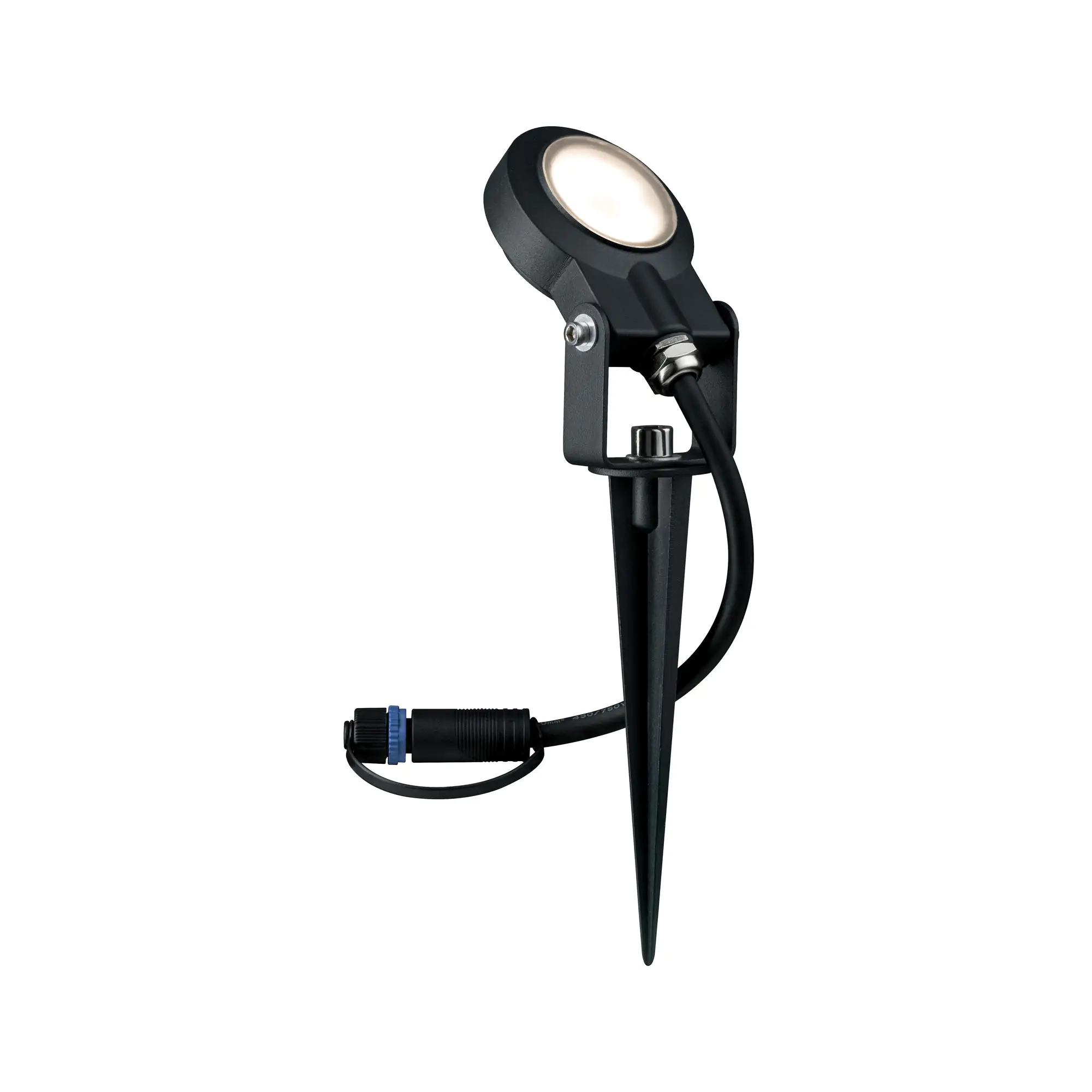 Paulmann Plug & Shine Erdspieß Sting Outdoor anthrazit 29 cm warmweiß