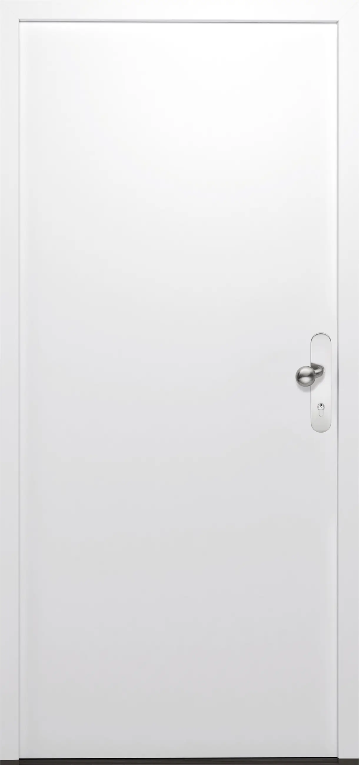 Hörmann Sicherheitstür KSI Thermo46 RC2 weiß 100 x 212,5 cm Rechts