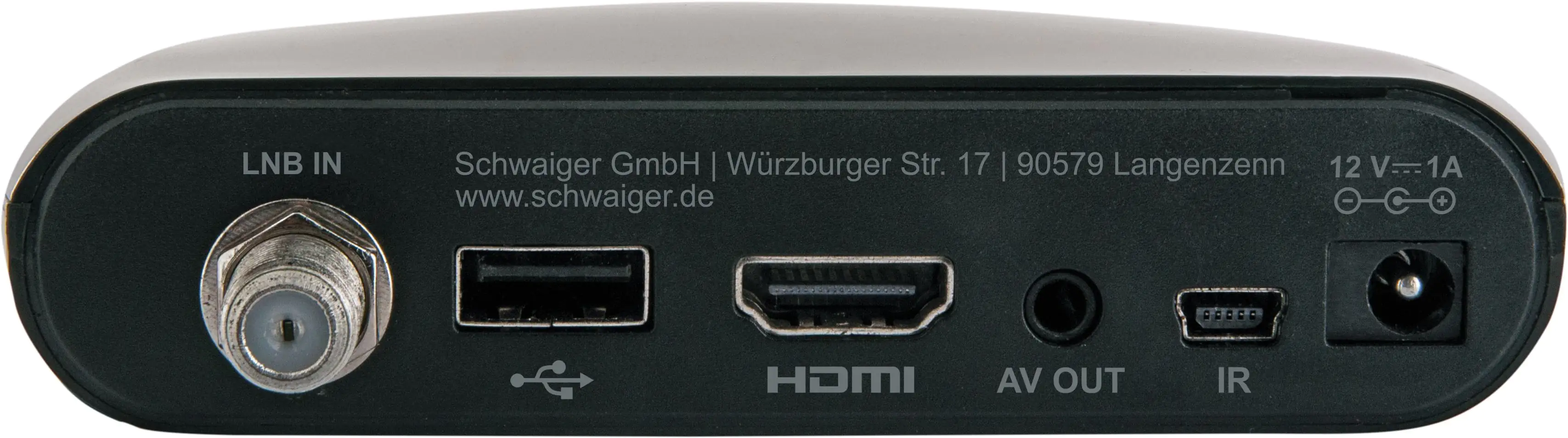 Schwaiger Satelliten Receiver DSR400HD - Full HD (DVB-S2) Free to Air