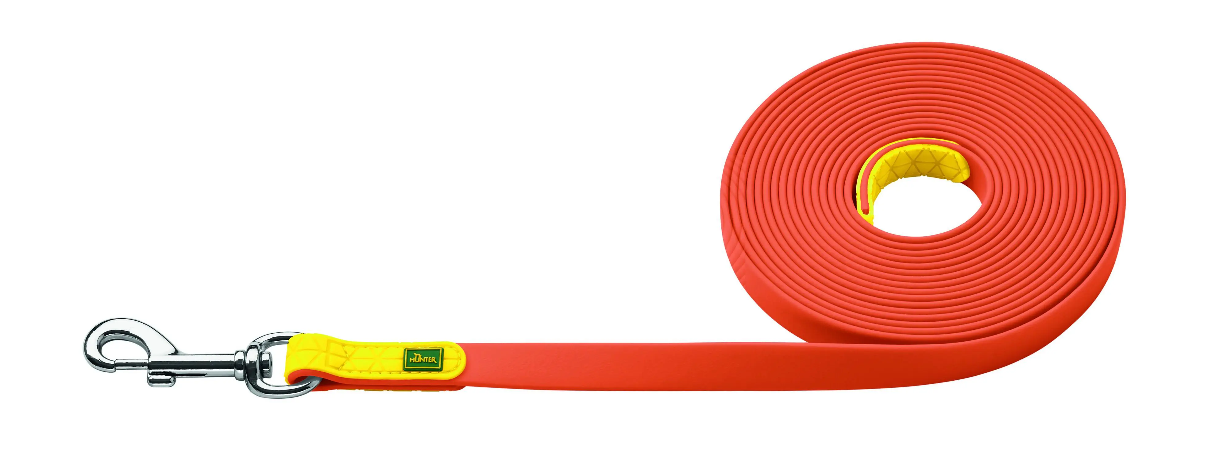 Hunter Schleppleine Hund Convenience 5 m x 2 cm neonorange