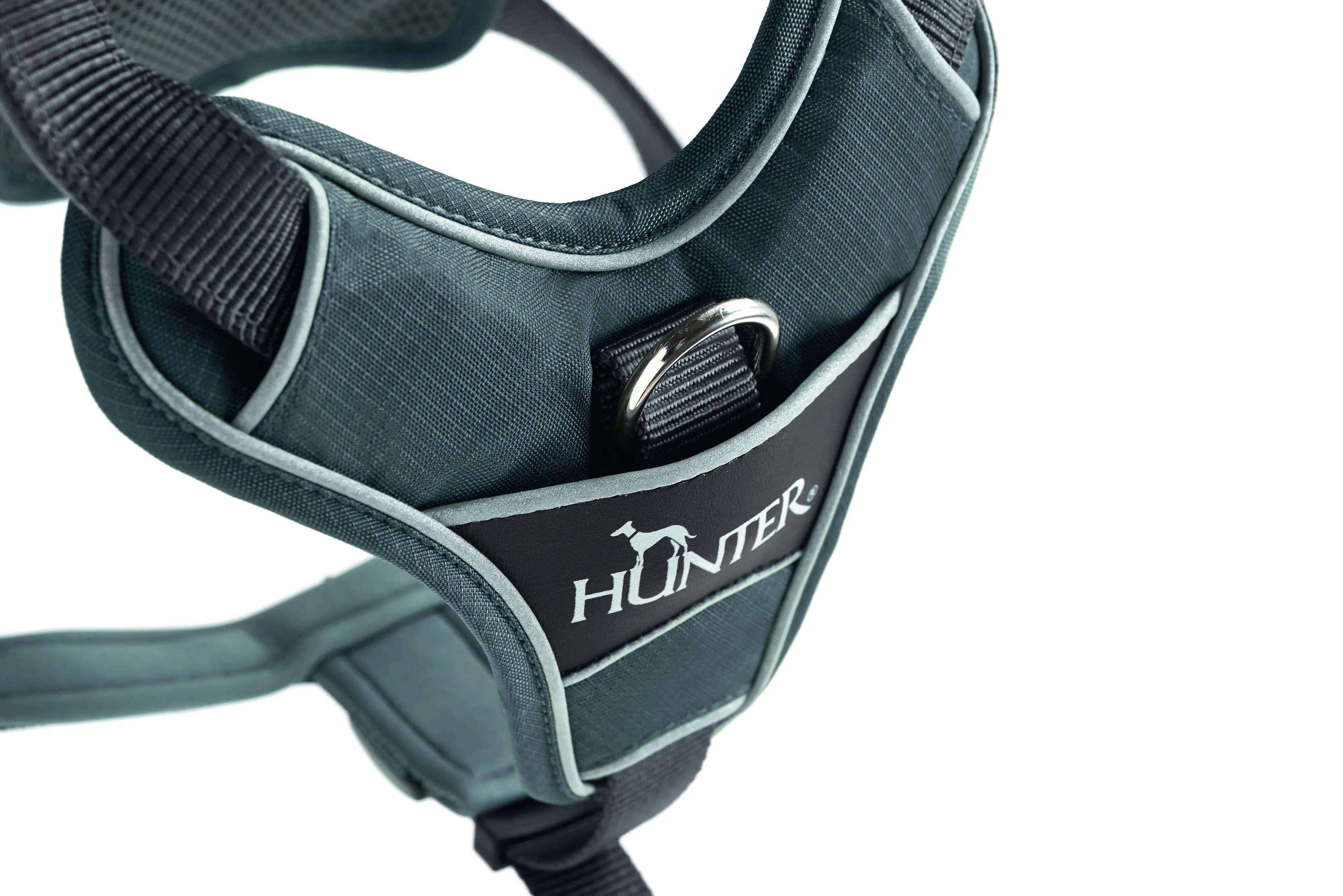 Hunter Hundegeschirr Divo L grau/grau