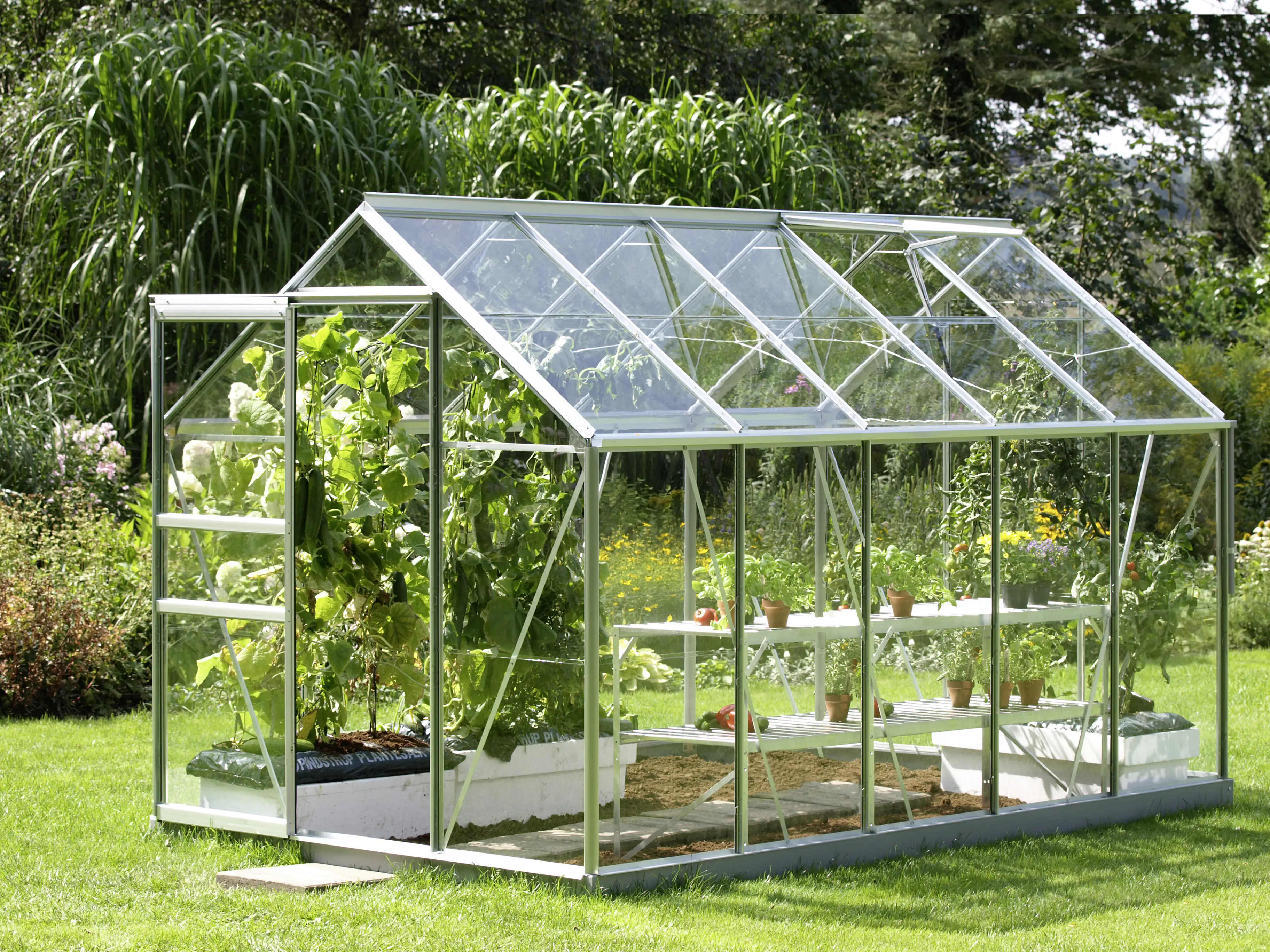 Vitavia Gewächshaus Venus 6200 192 x 317 cm 3 mm ESG