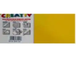 Gutta Hartschaumplatte 50 x 100 cm, 3 mm, gelb