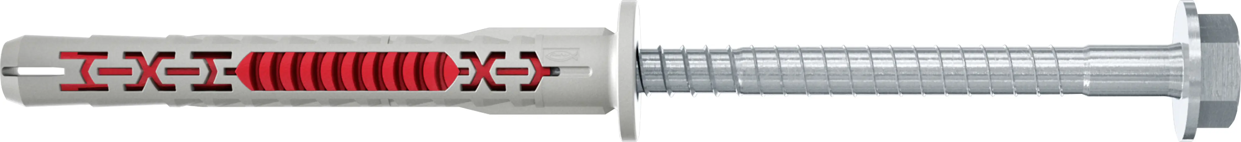 Fischer Langschaftdübel DuoXpand 10 x 80 mm mit U-Scheibe - 10 Stück