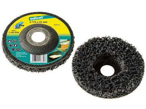 Wolfcraft Reinigungsscheibe Ø 115 x 22,23 mm Universal