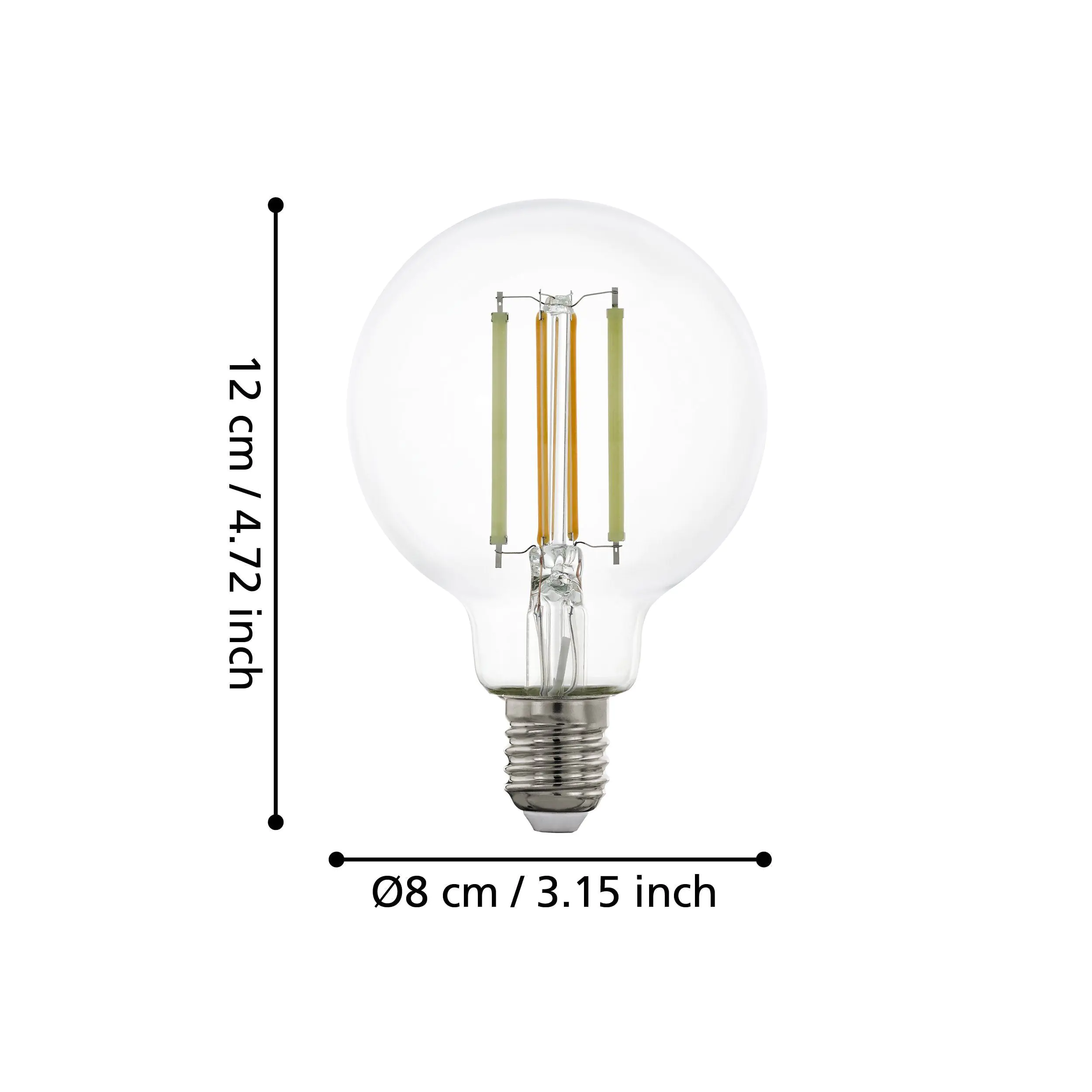 Eglo Connect LED Leuchtmittel-Z G80 Globeform E27-6W Smart Home connect.Z