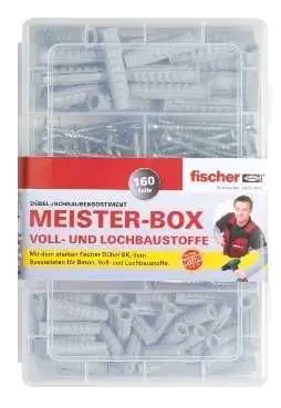 Fischer Dübel SX Meisterbox - 160 Stück