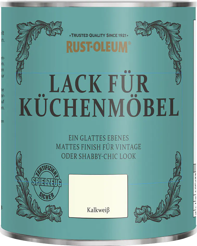 Rust-Oleum Lack für Küchenmöbel 750 ml kalk weiß