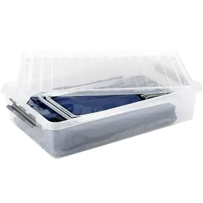 Sunware Bettbox Q-Line 60L transparent 80 x 50 x 18 cm