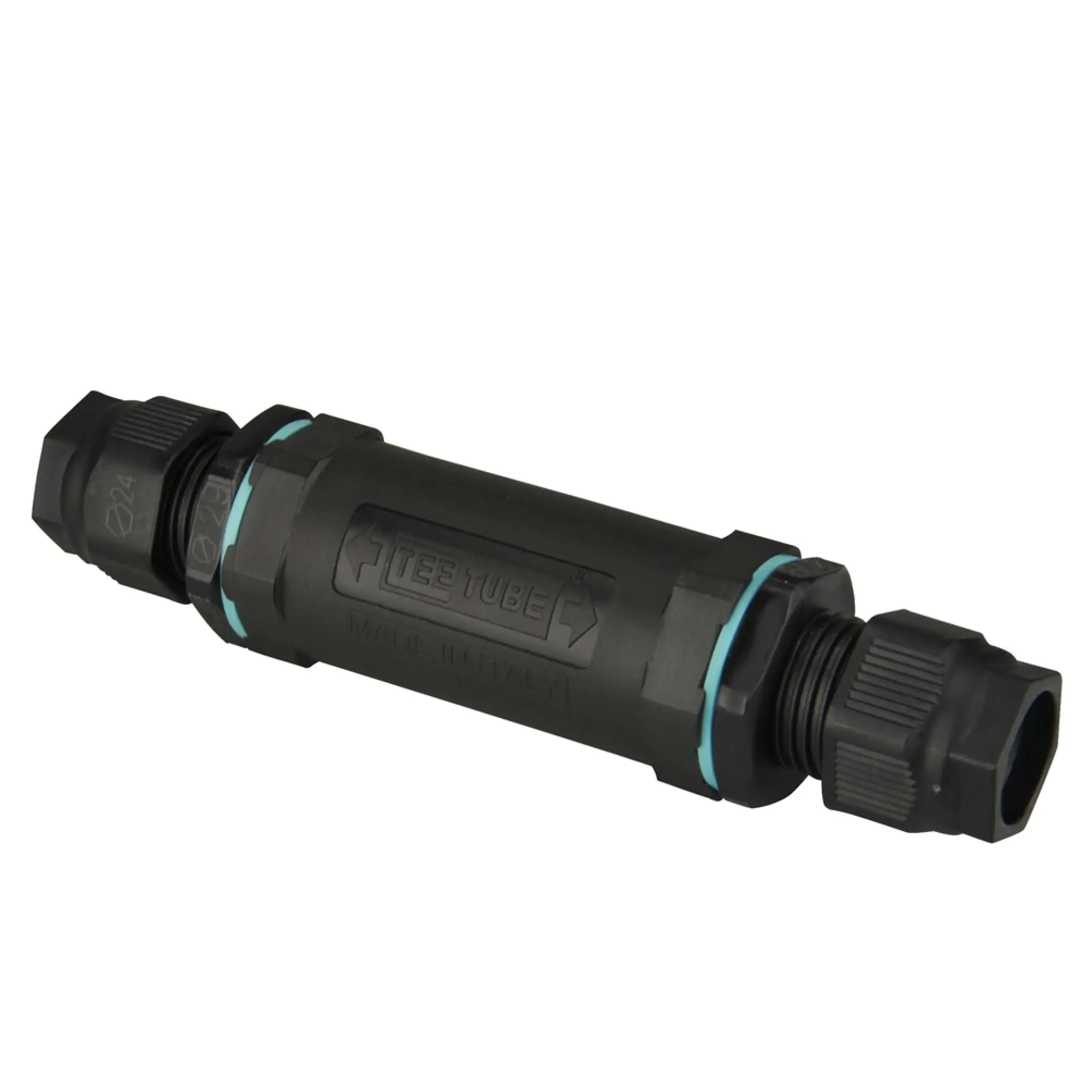 Kabelverbinder IP68 5 x 4 mm² schwarz