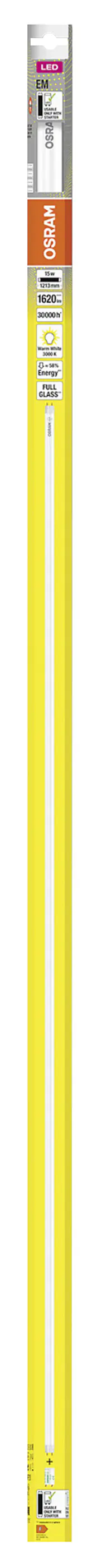 Osram LED Röhre 120 cm G13 15 W warmweiß