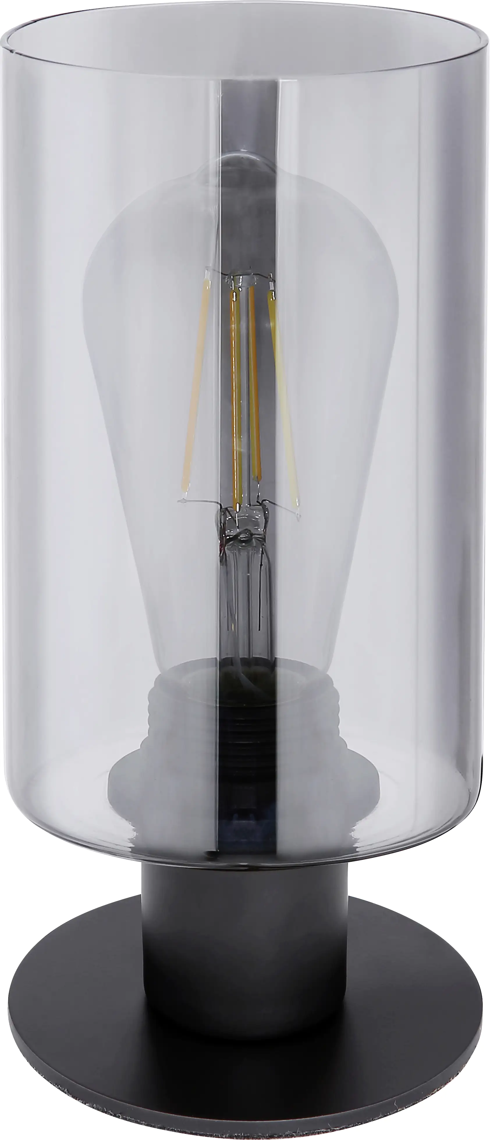 Globo Tischlampe Hadera 21,5 x 10 cm schwarz