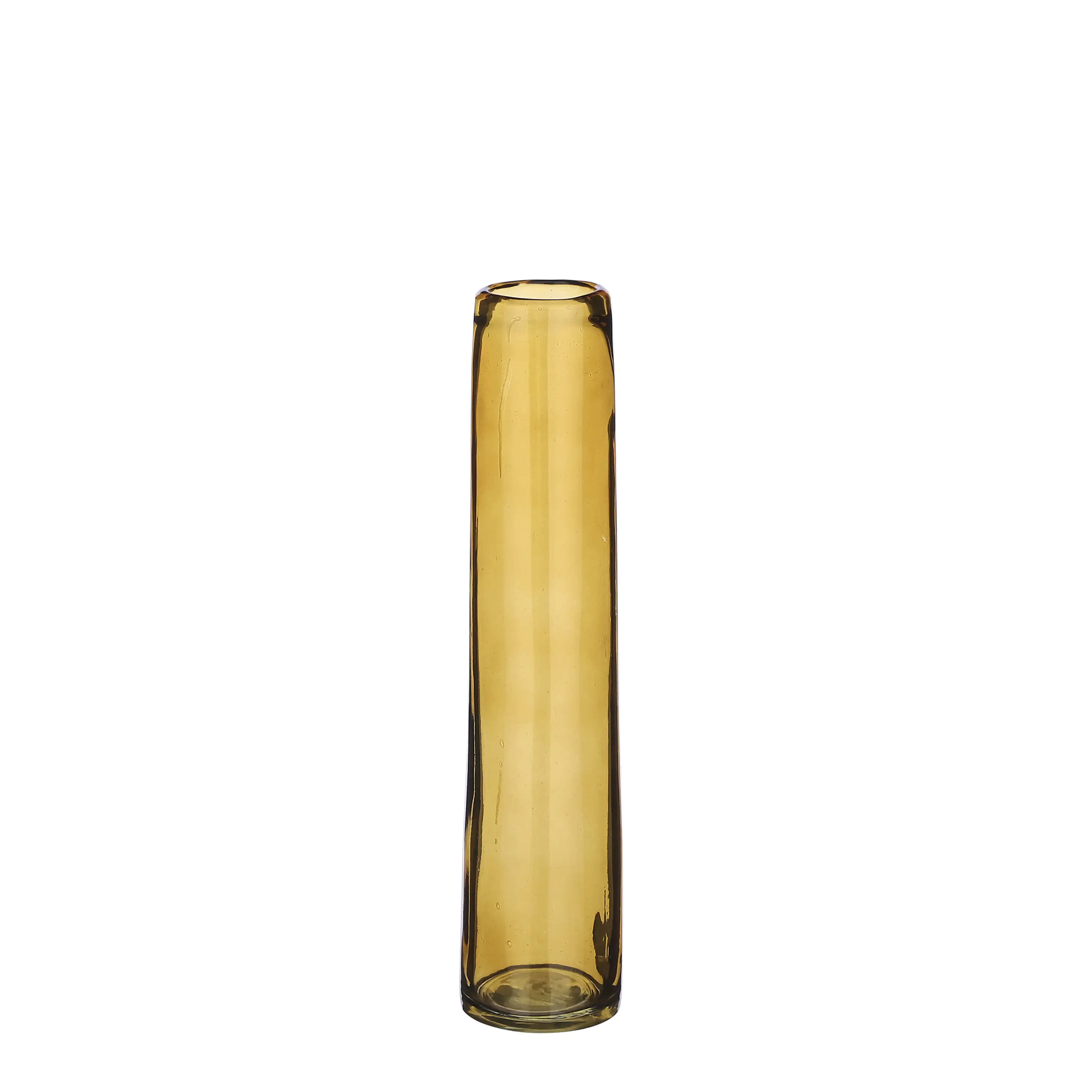 Mica Vase Xandra gelb, 30,5 x 7 cm