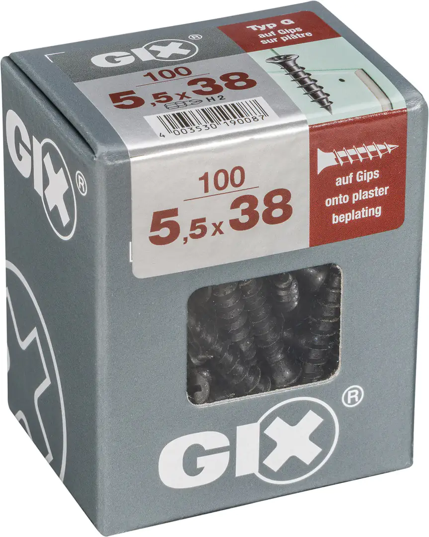 Spax Schnellbauschrauben 5.5 x 38 mm PH 2 - 100 Stk.