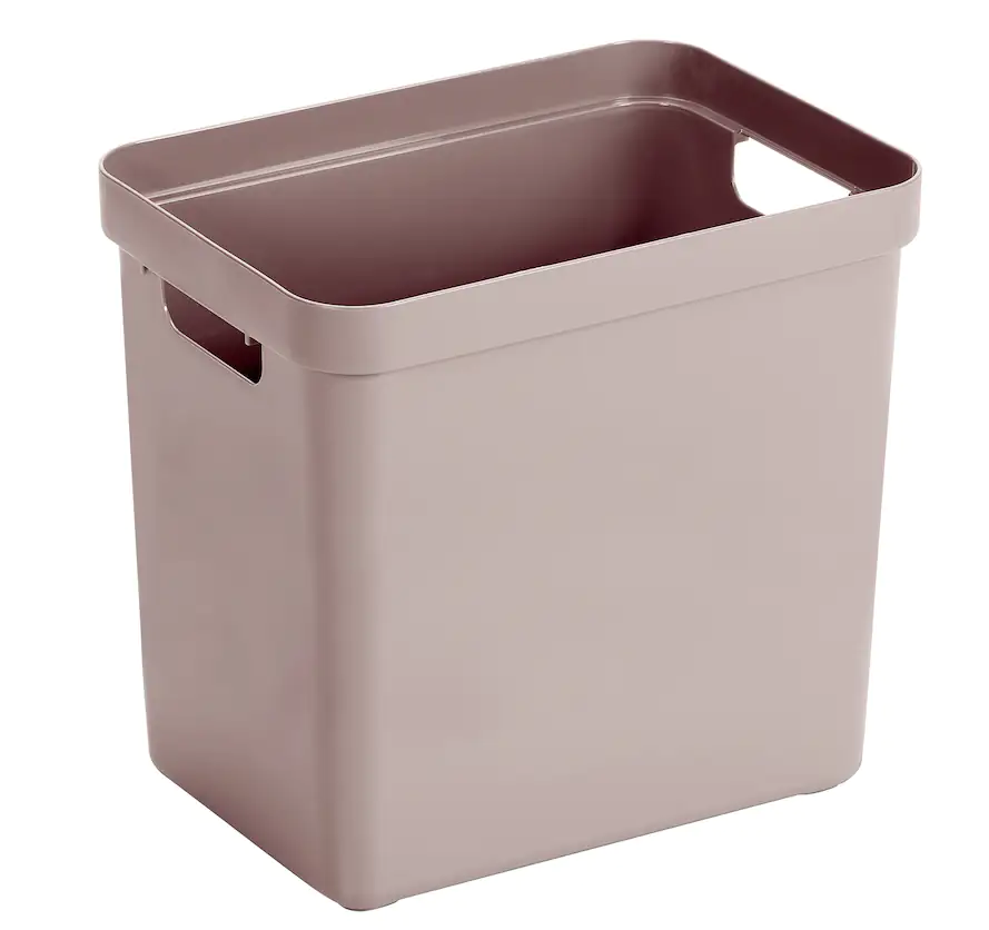 Sunware Aufbewahrungsbox Sigma Home mit Griffen 35 x 25 cm 25 L rosa