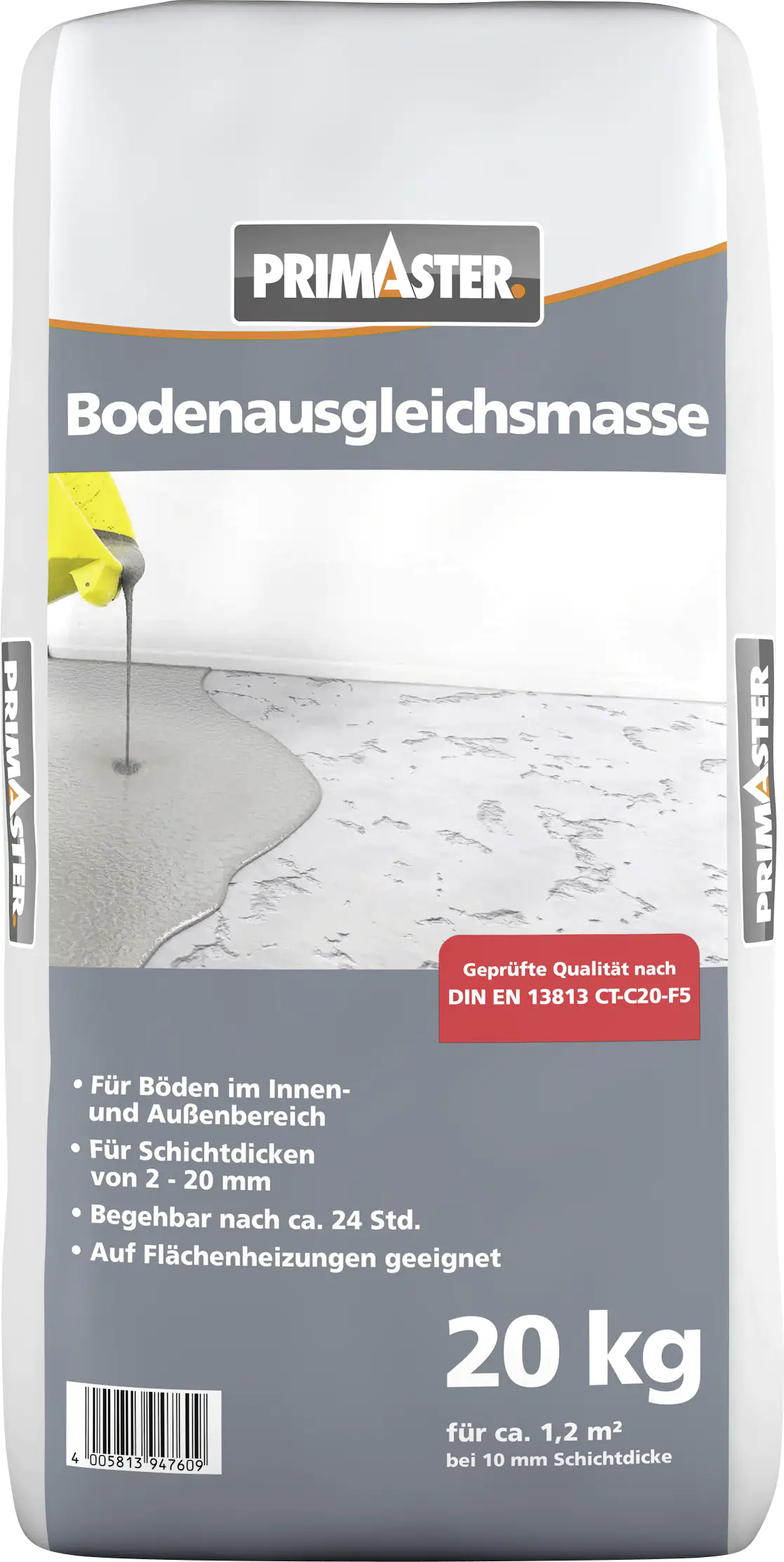 Primaster Bodenausgleichsmasse 20 kg grau