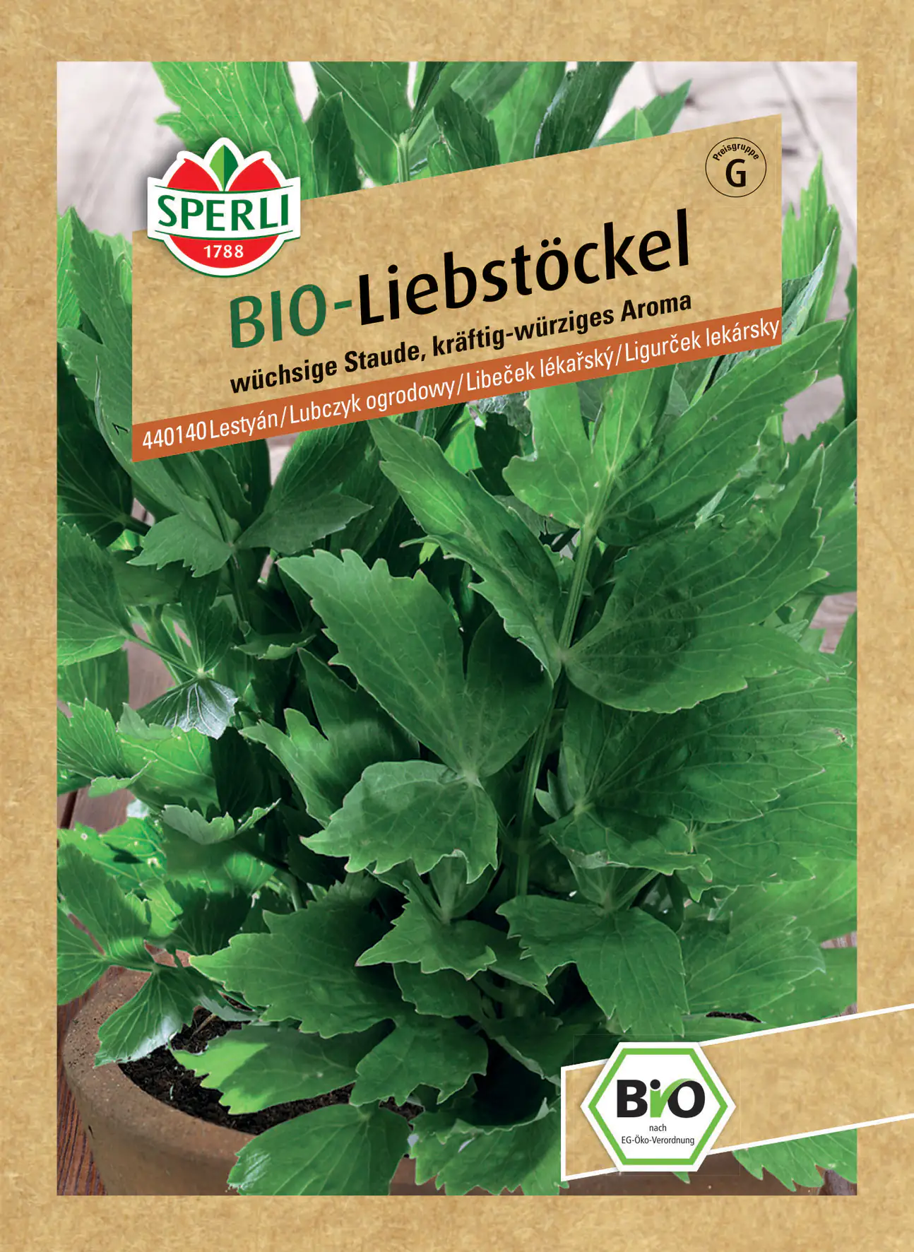 Sperli BIO Liebstöckel