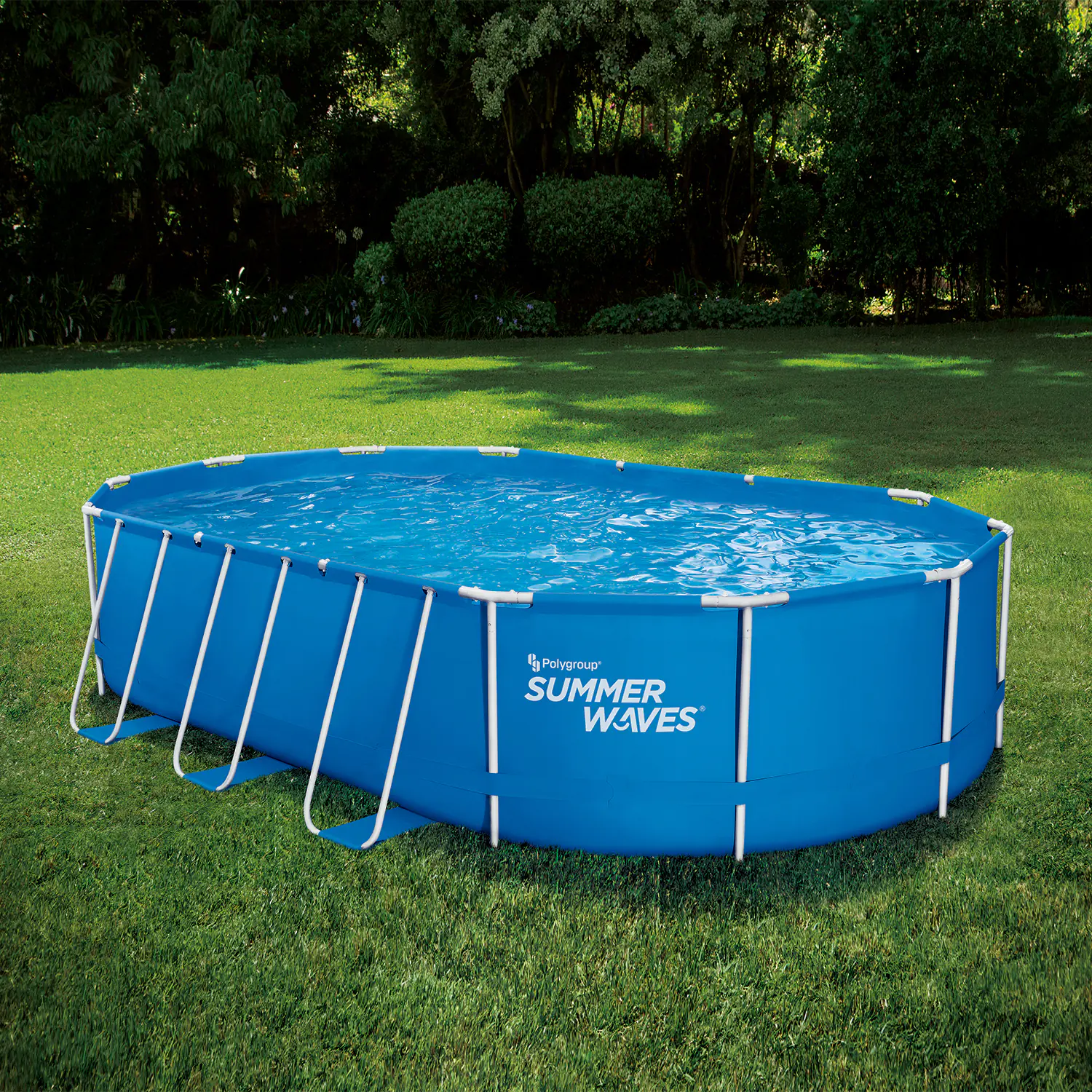 Summer Waves Pool Frame Oval Active 6,1 m x 3,66 m x 1,22 m