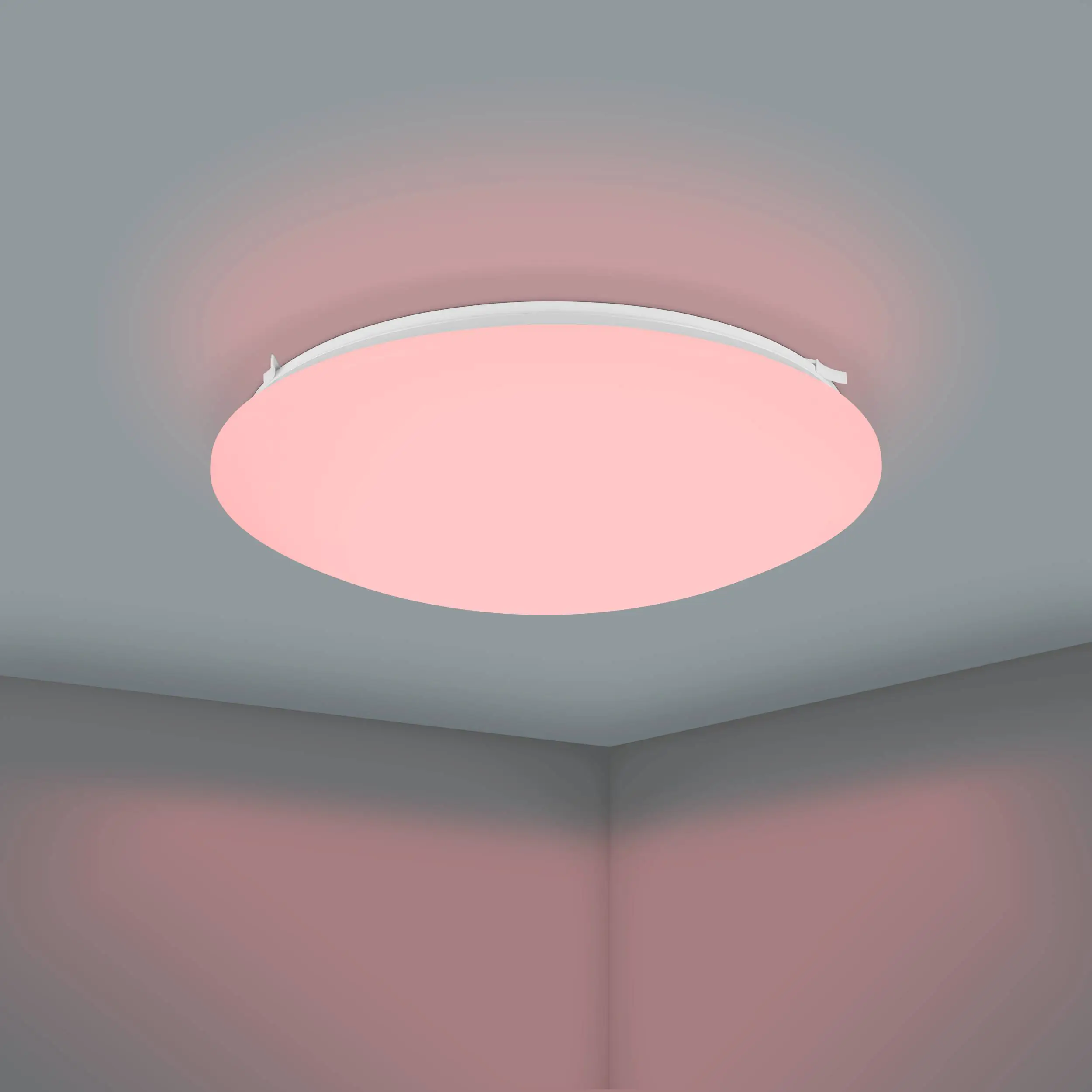 Eglo LED Deckenleuchte Valdanzo weiß Ø 38 cm RGB-Beleuchtung