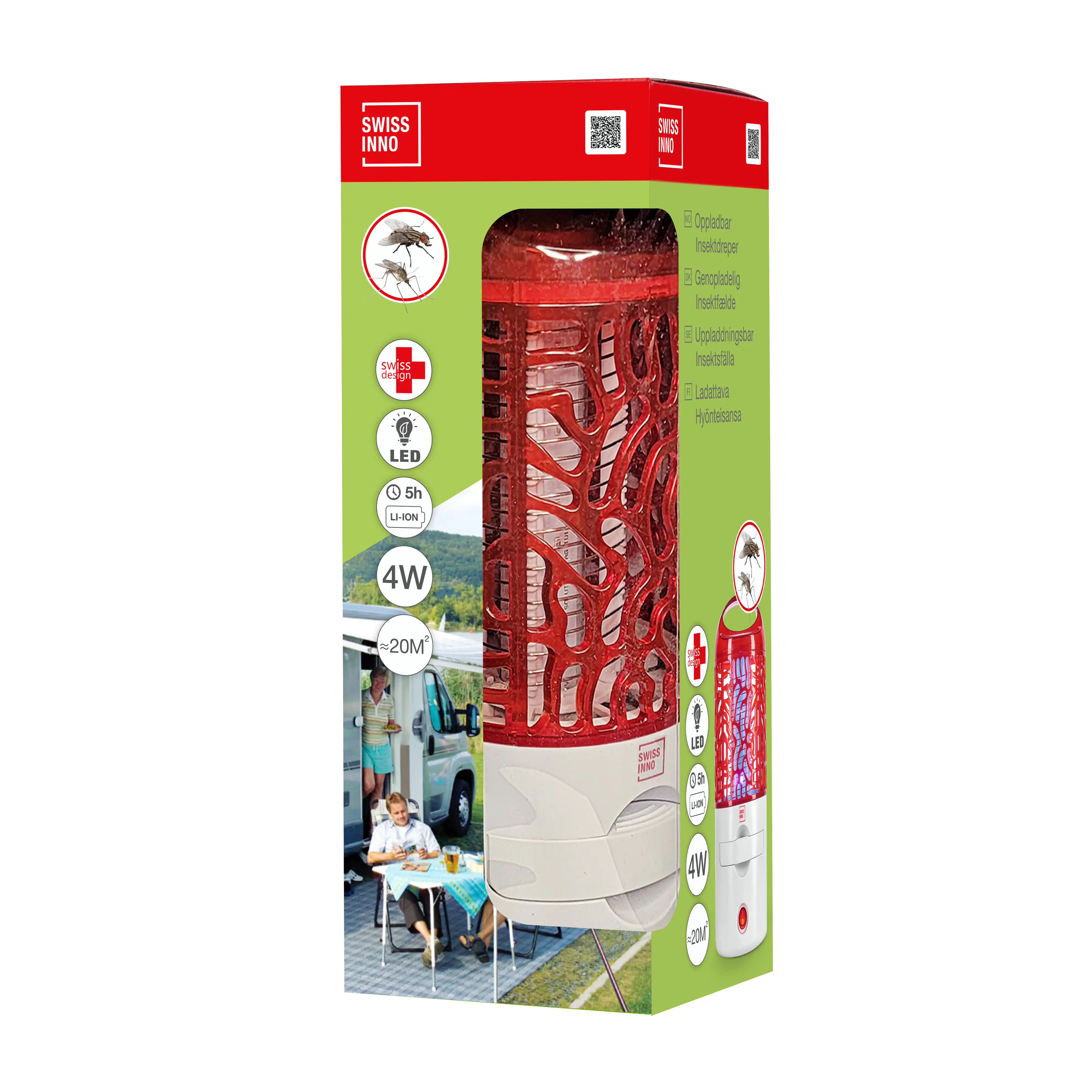 Swissinno Insekten Falle 4 Watt LED