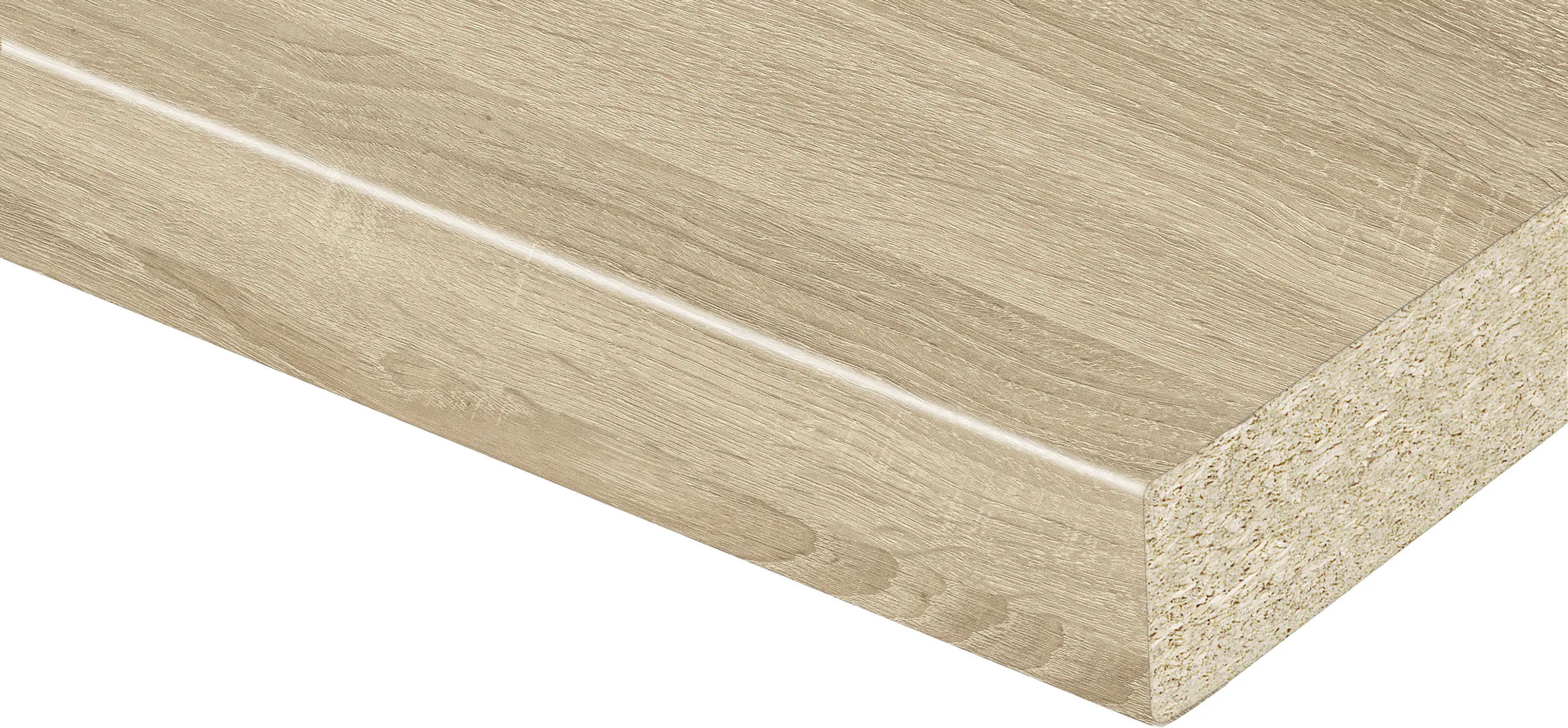 Kaindl Arbeitsplatte 410 x 60 cm 38 mm Sonoma Eiche Hell