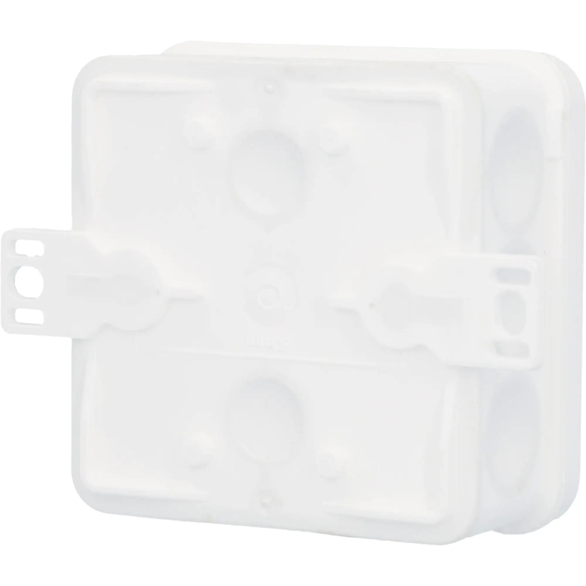 Aufputz-Abzweigkasten IP55 mit Membran 80x80x37mm weiß