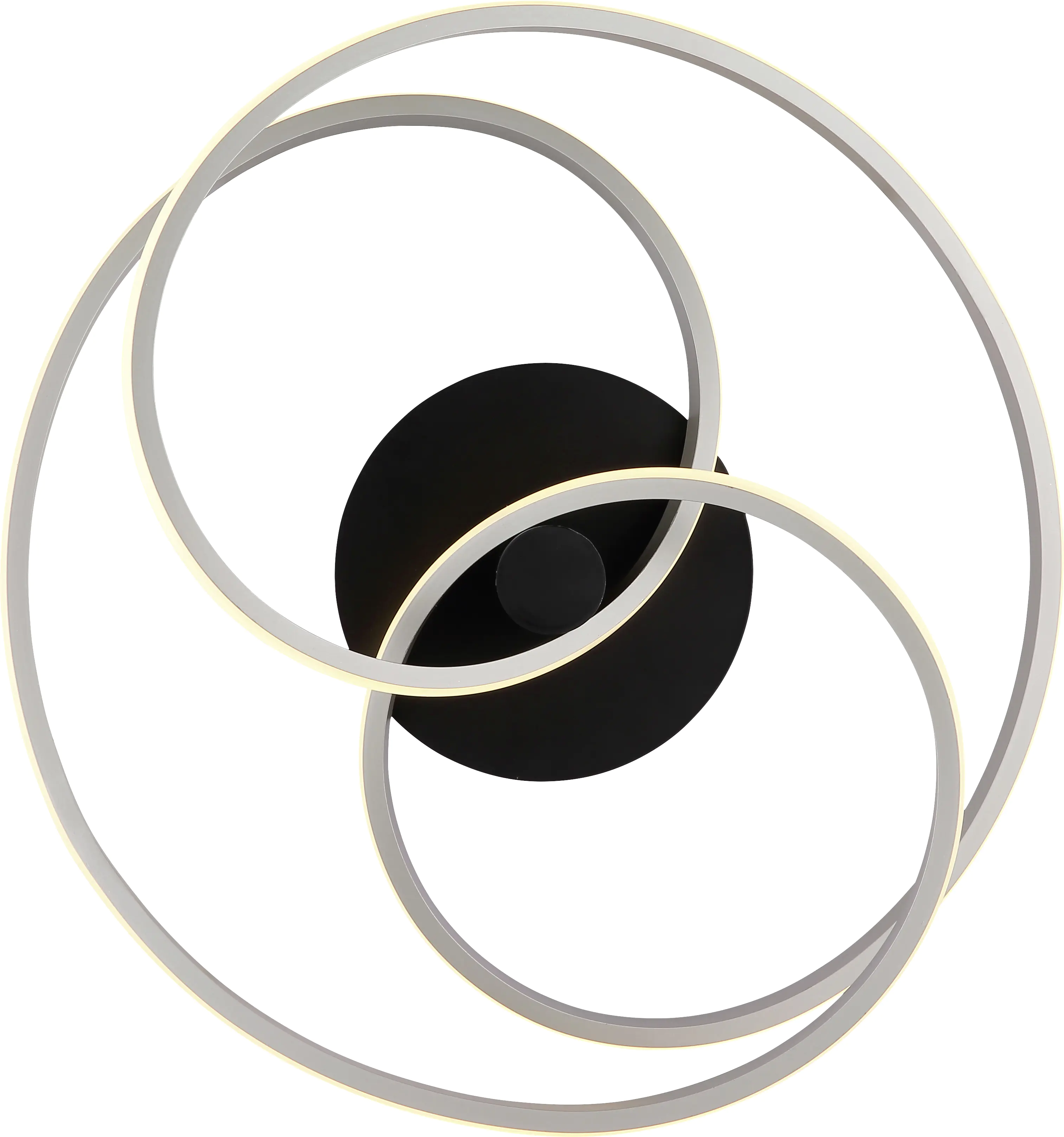 Globo LED Deckenleuchte Glyxar nickel