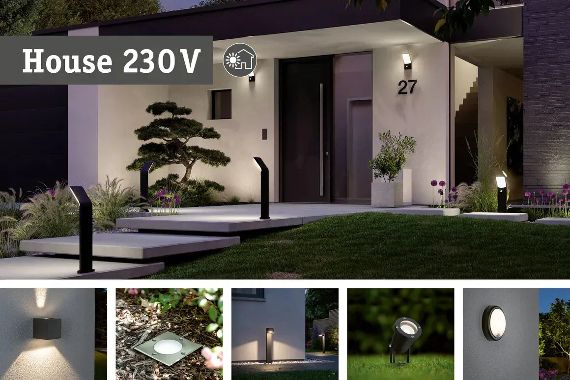 Paulmann LED-Außenleuchte Solarpanel Outdoor Plug & Shine 41,8 x 18,3 cm anthrazit