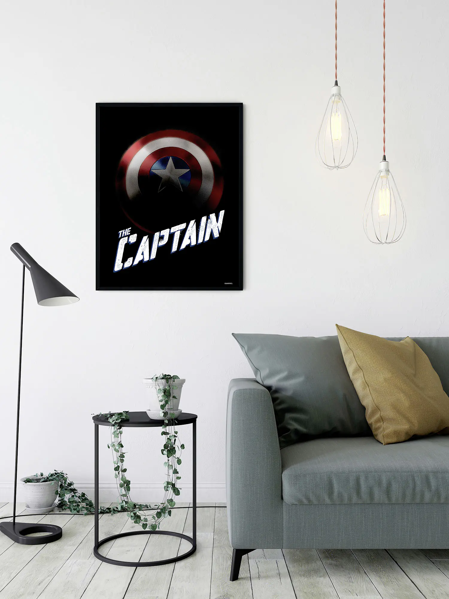 Komar Wandbild Avengers The Captain 30 x 40 cm