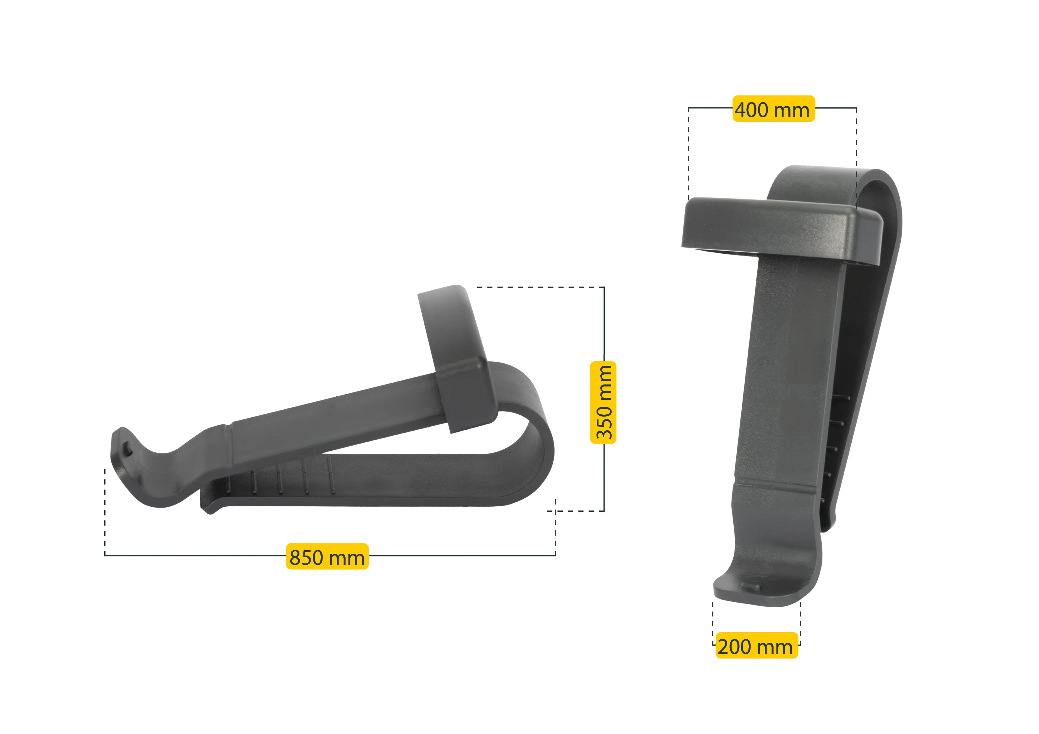 Schellenberg Sonnenblenden-Clip Powerlift für Torantrieb-Handsender