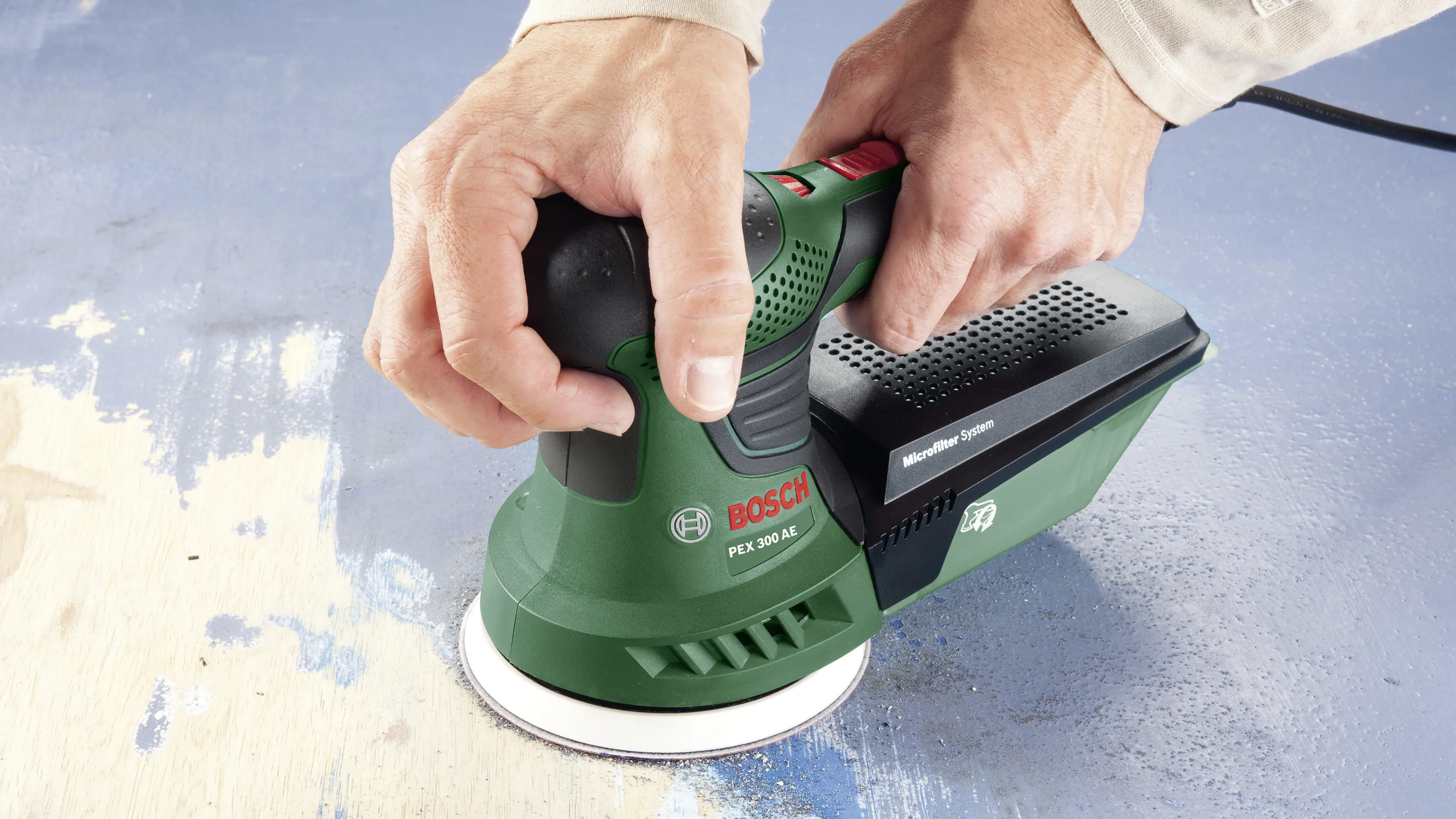Bosch Exzenterschleifer PEX 300 AE 270 W, Ø 125 mm