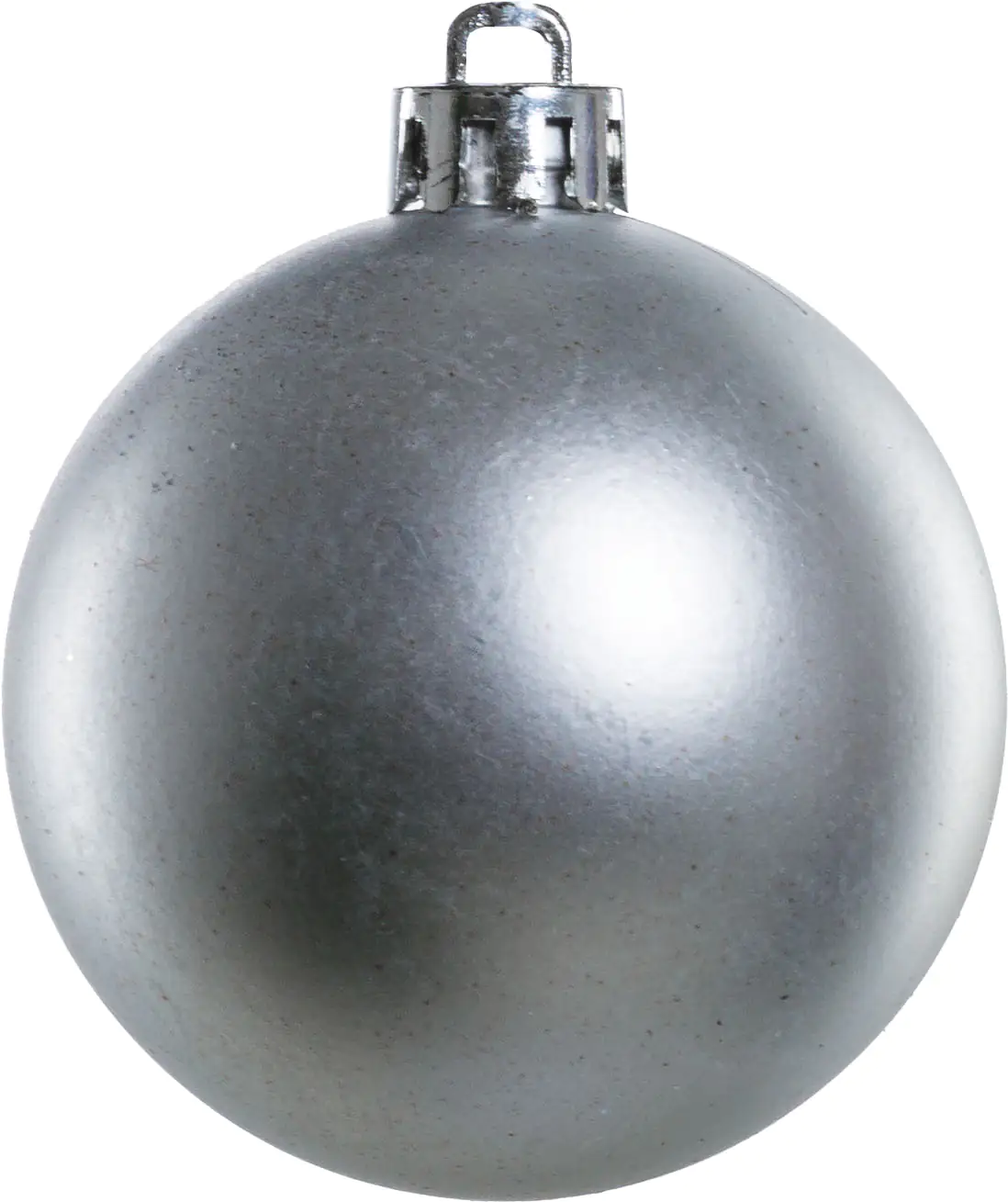 TrendLine Weihnachtskugeln bruchfest, langlebig Ø 6 cm silber 25 Stück