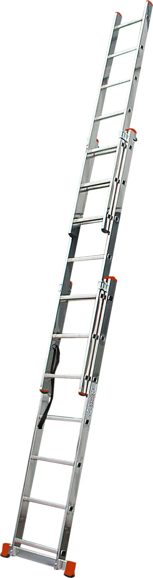 Krause Aluminium-Vielzweckleiter CORDA Globus mit Treppenfunktion 5,10 m