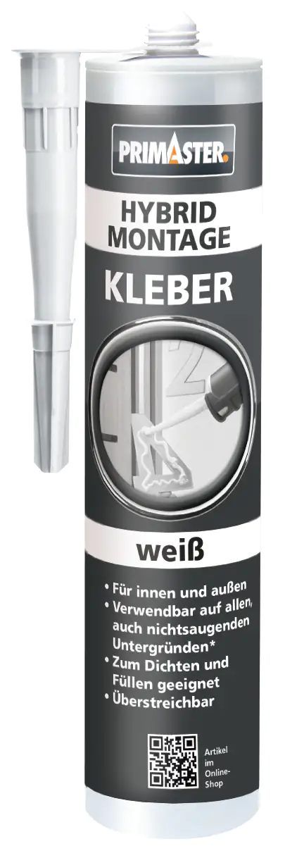 Primaster Hybrid Montagekleber weiß 430g