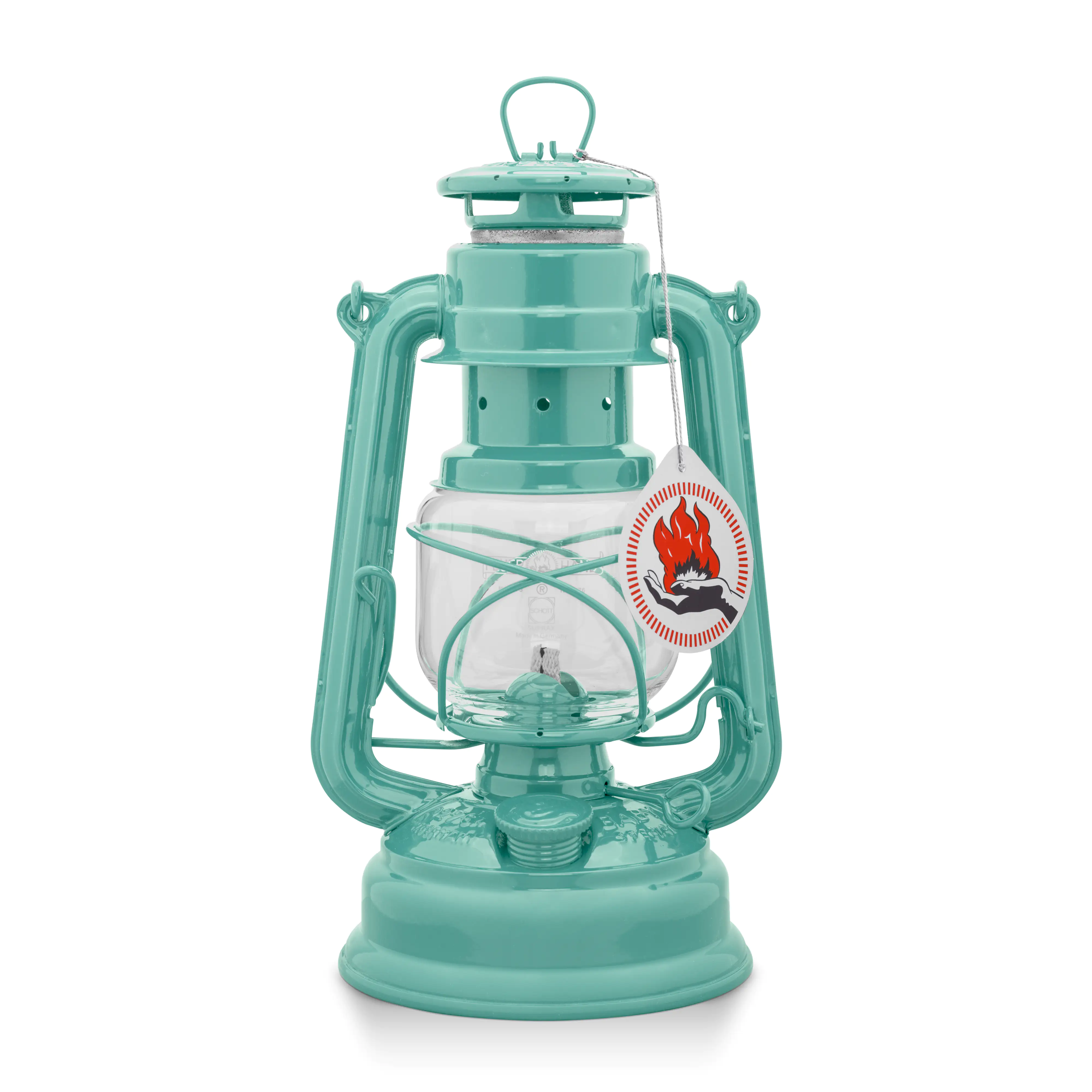 Feuerhand Sturmlaterne Baby Special 276 15 x 26,5 x 13,5 cm light green