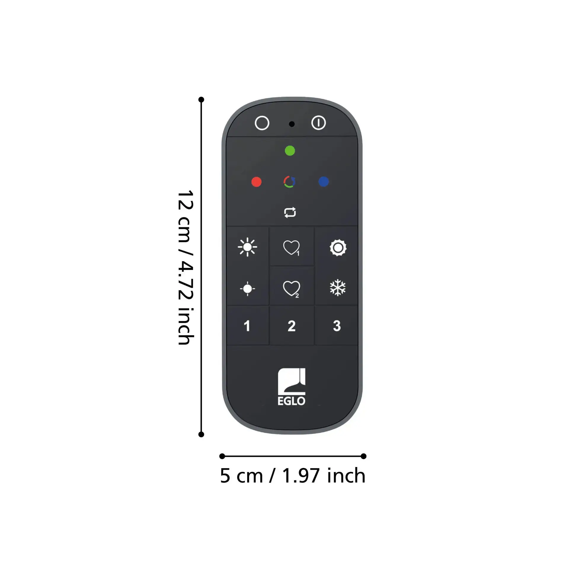 Eglo Connect Fernbedienung Connect-Z grau Smart Home connect.Z