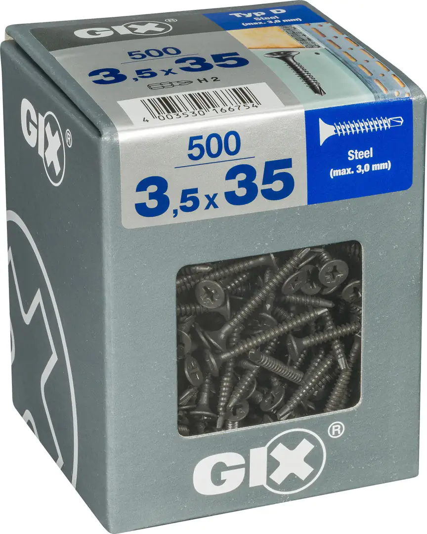 Spax Schnellbauschrauben 3.5 x 35 mm PH 2 - 500 Stk.