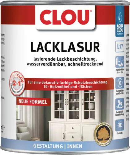 Clou Lacklasur 750 ml farblos