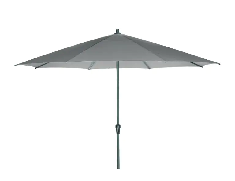 Siena Garden Mittelstockschirm Avio taupe Ø 350 cm