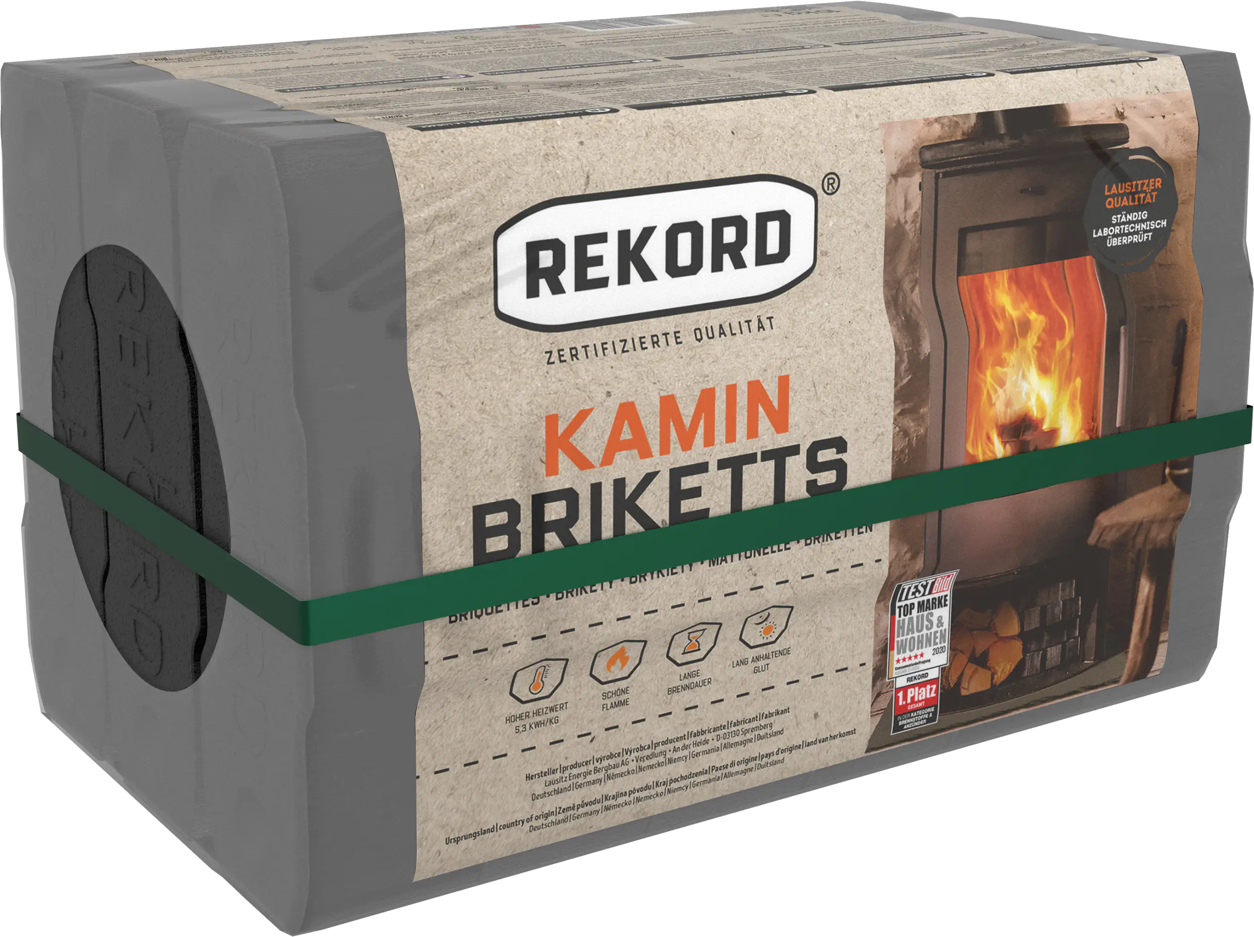 Braunkohle-Kaminbriketts 10 kg