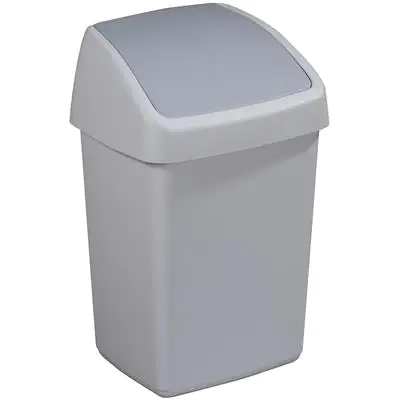 Sunware Schwingdeckeleimer Delta 10 l, grau