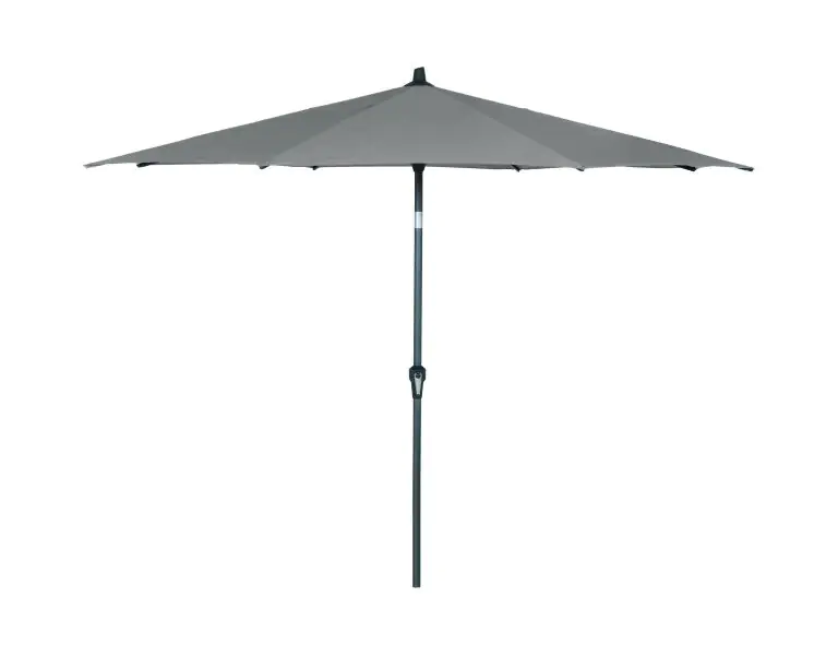 Siena Garden Mittelstockschirm Avio taupe Ø 300 cm